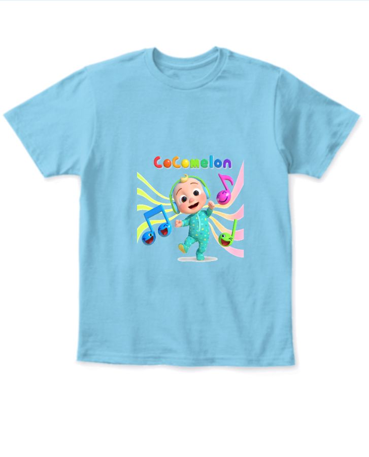 cocomelon cartoon kids tshirt - Front