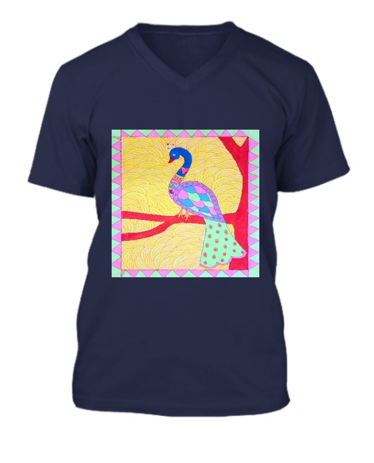 colorful peacock - Front