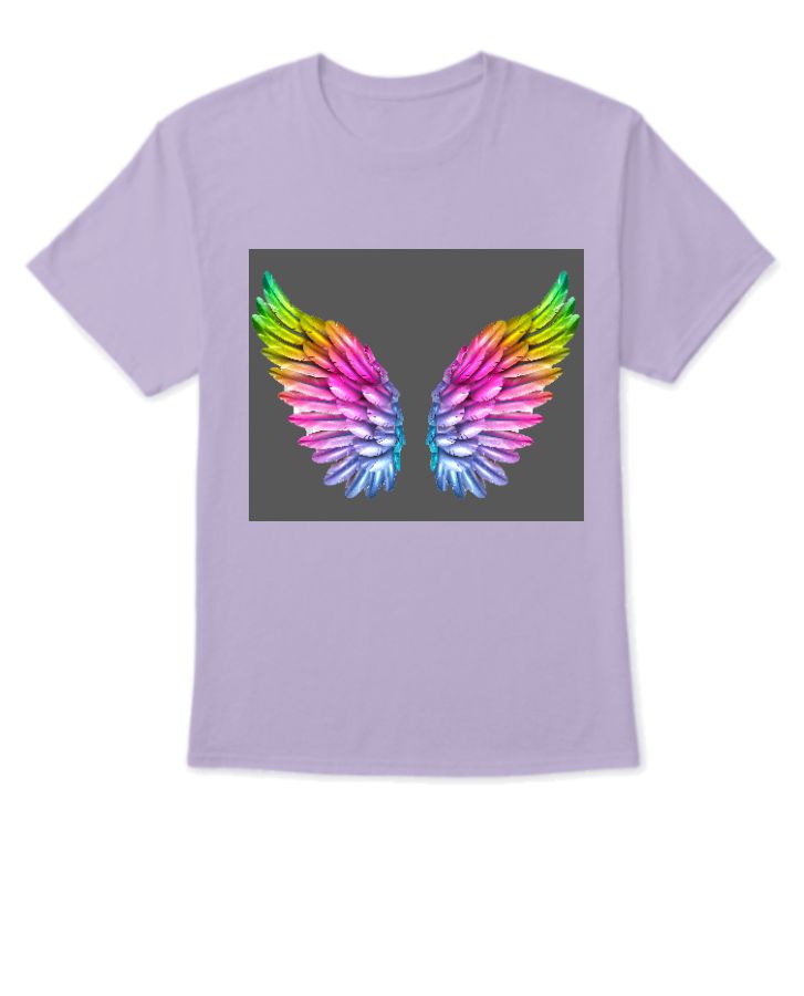 colourful wing tshirt - Front