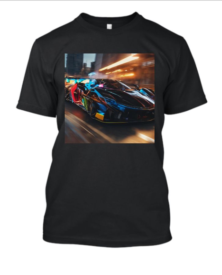 cool car design t-shirt  - Front