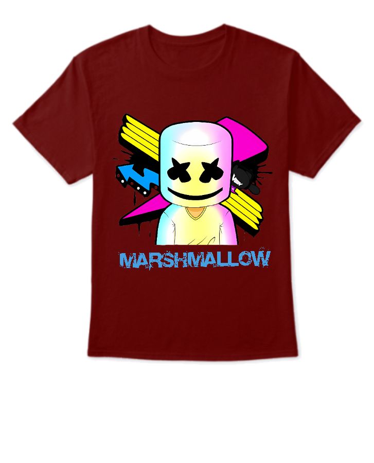 cool marshmallow t-shirt - Front