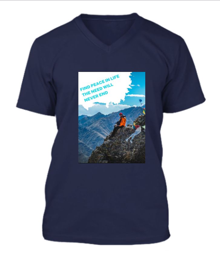 cotton T-shirt with comfort  - Front