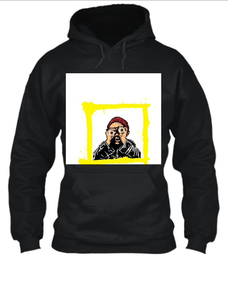 crazy hoody  - Front