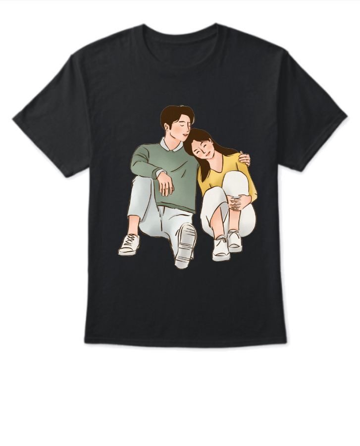 cuople t shirt  - Front