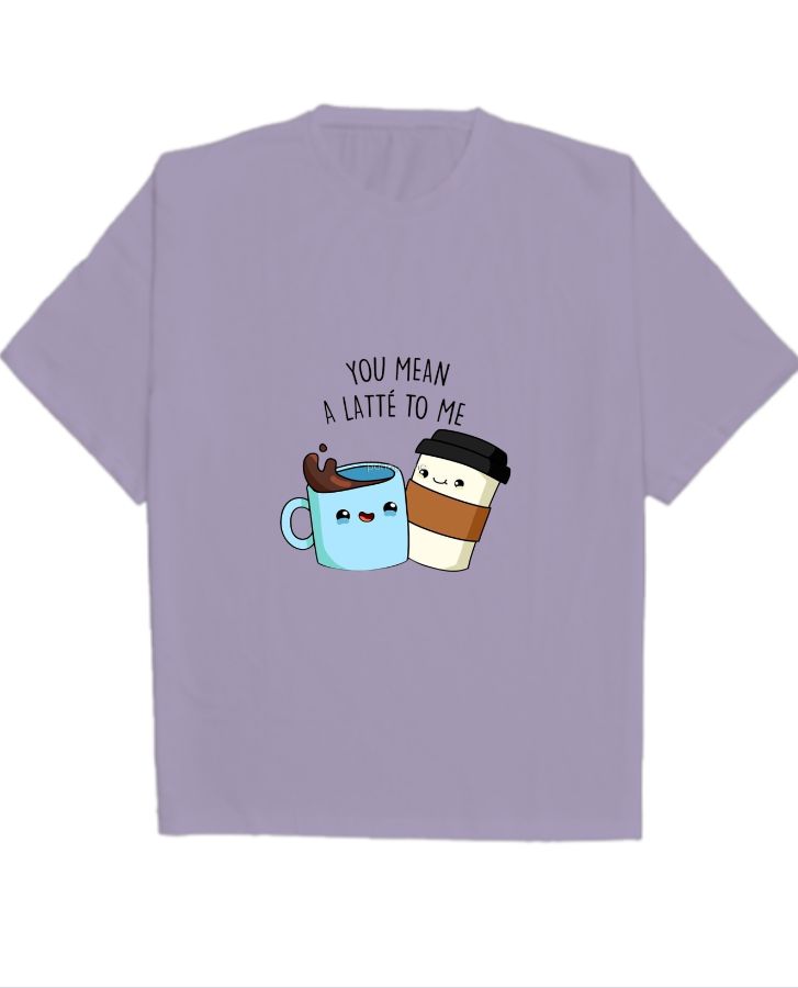 oversized T-shirt - Front