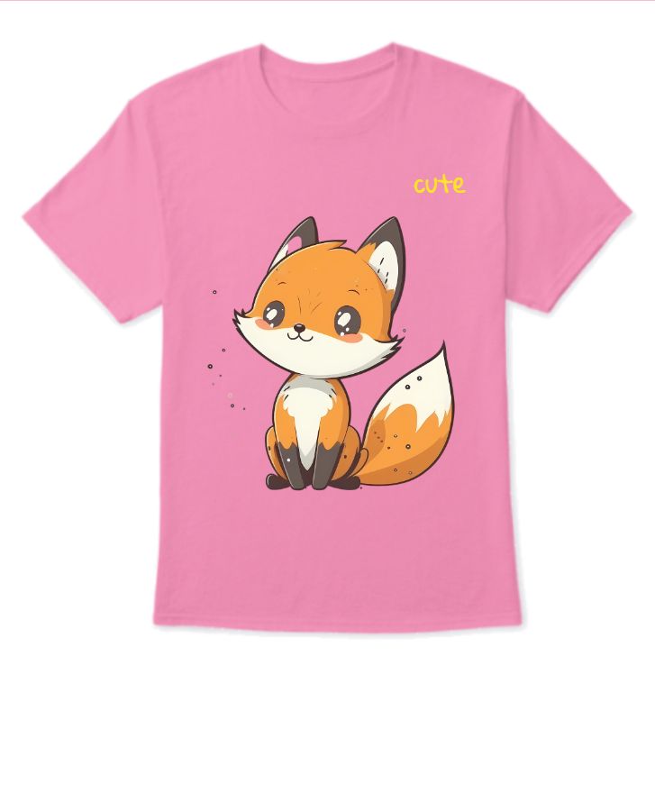 cute baby fox t-shirt special edition for women - Front