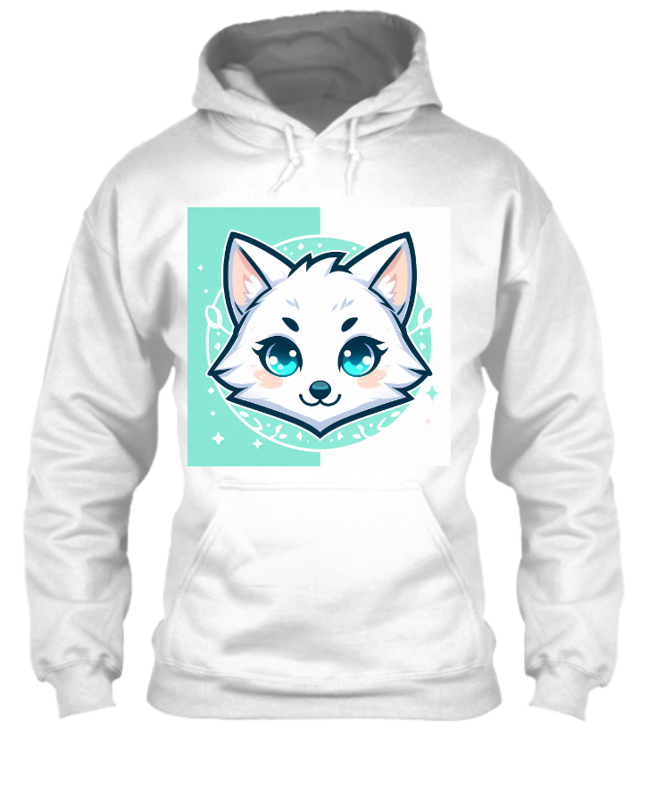 cute fox hoodie - Front