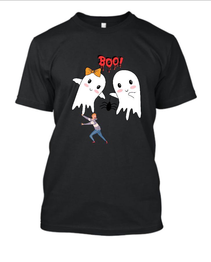 cute ghost | boo| tees - Front