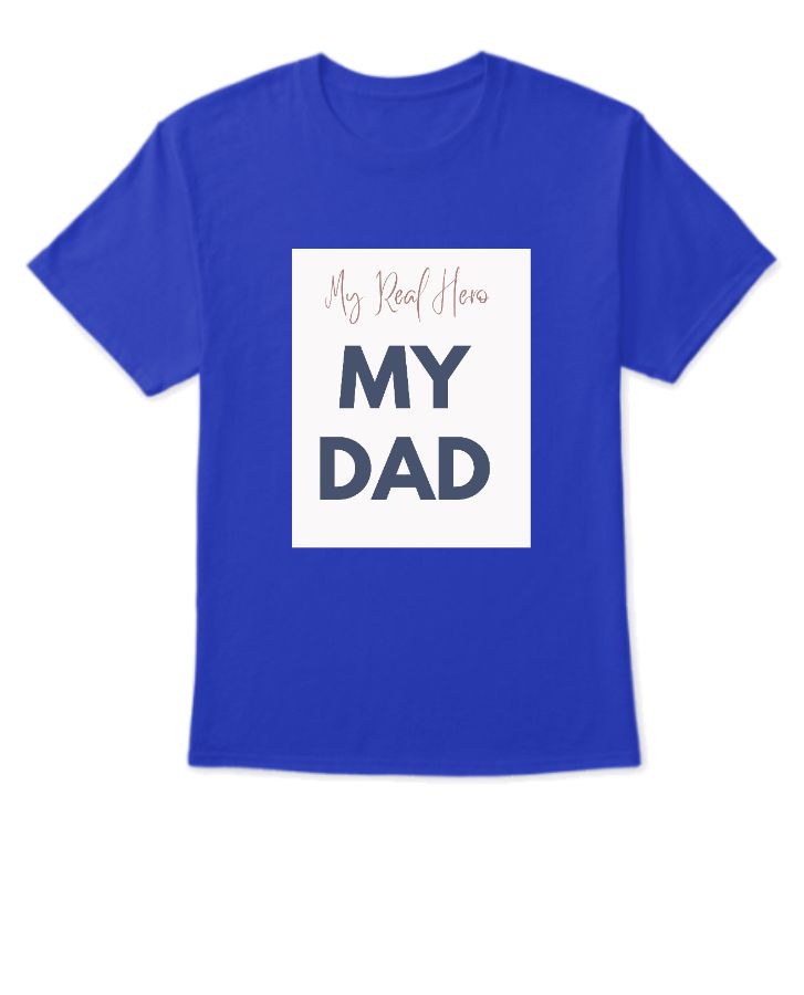 dad half sleeve T-shirt - Front