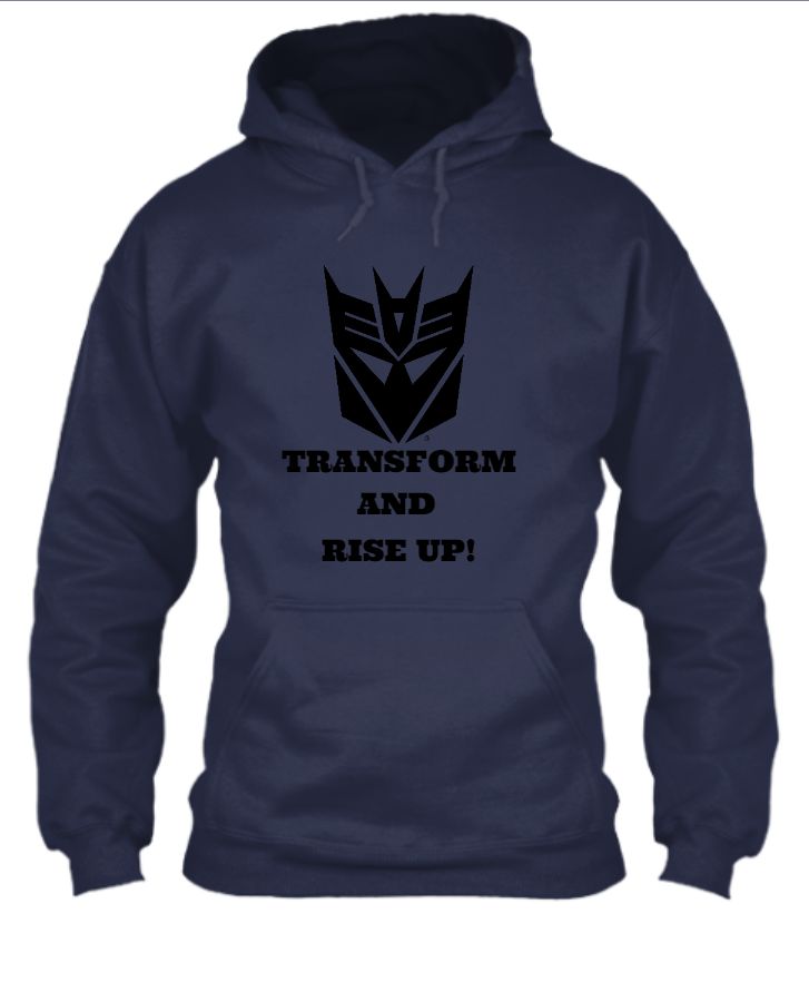 decepticon logo hoodie - Front