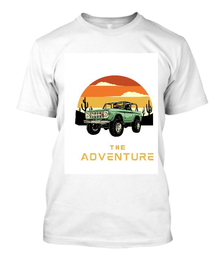 The Adventure | Half sleeve T-shirt - Front
