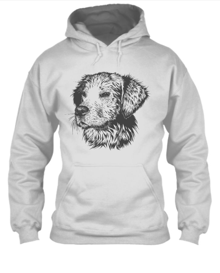 dog lion hoodie - Front