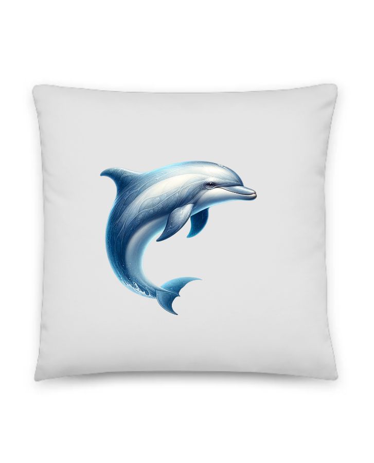 dolphin pillow - Front