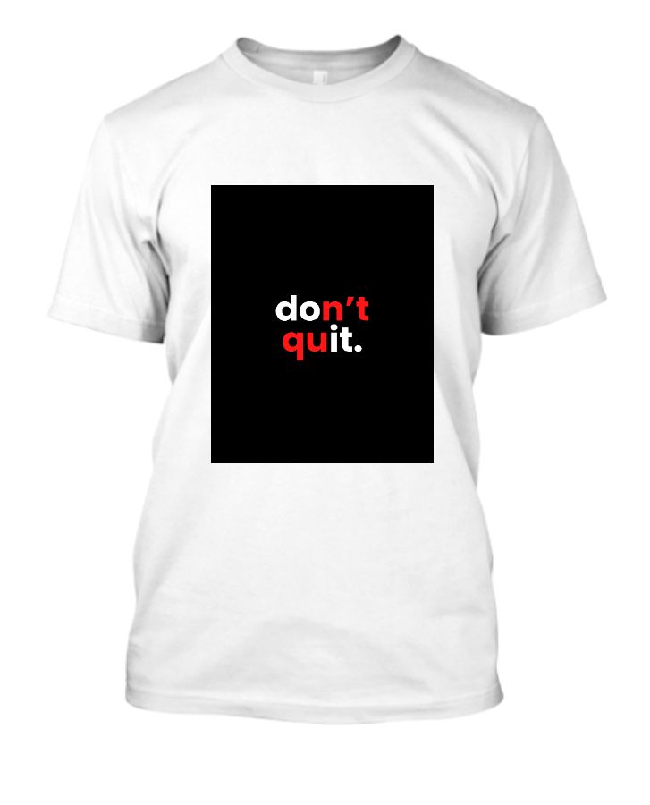 Don't Quit  - Front