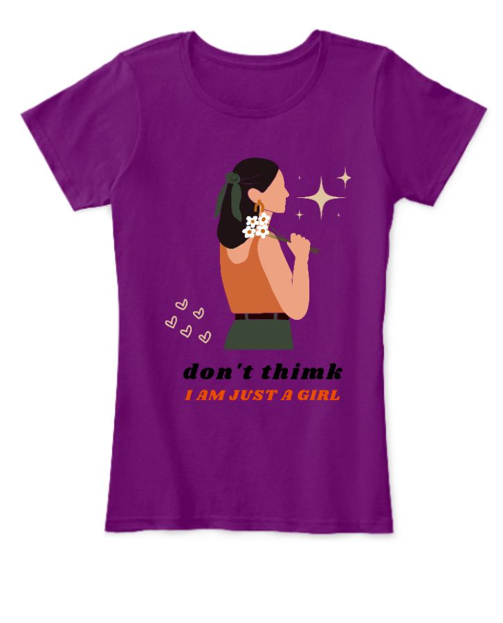 dont think i am just a girl  - Front