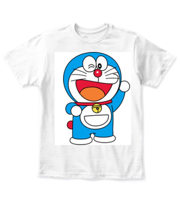 doremon t shirt - Front