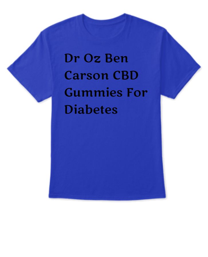 How Do Dr Oz Ben Carson CBD Gummies For Diabetes Work? - Front