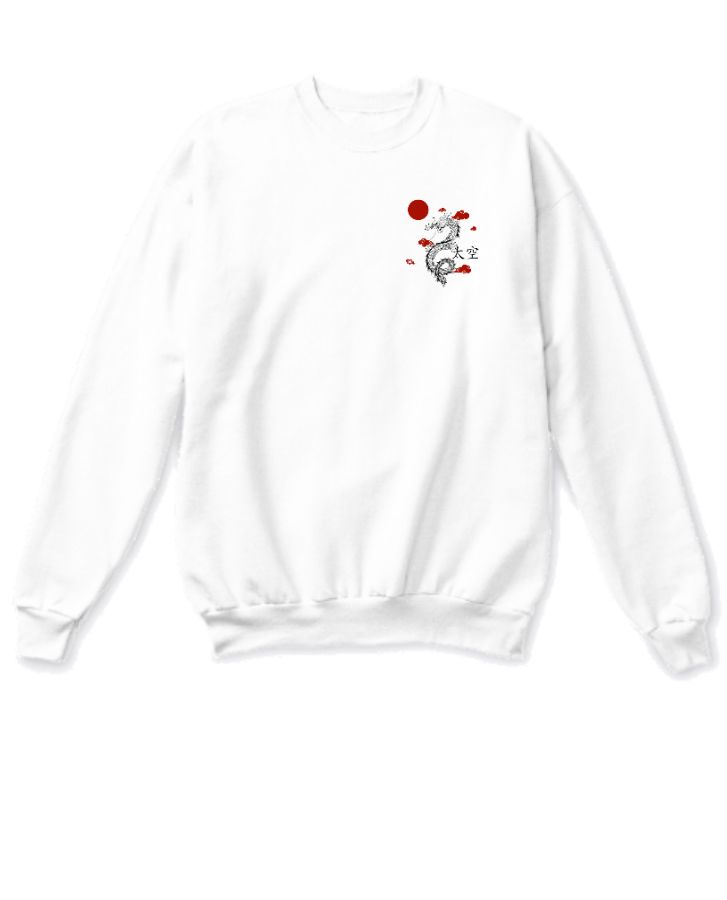 dragon design sweatshirts - Front