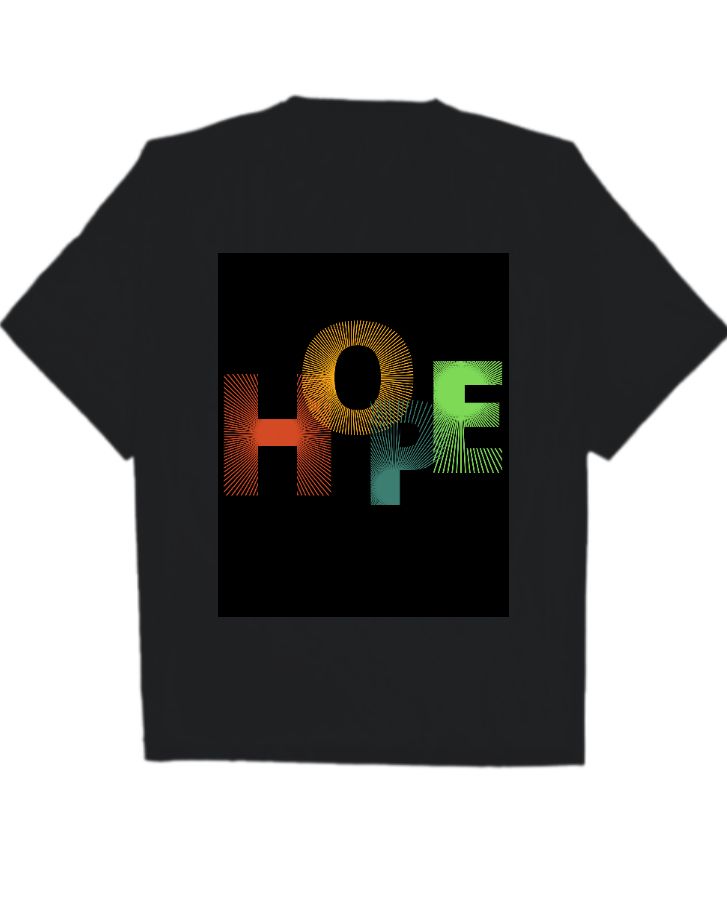 drop shoulder Men t-shirt  - Front