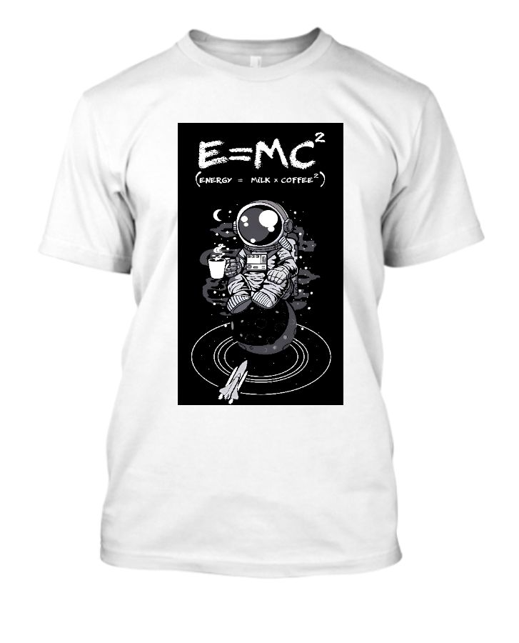 Latest Design E=MC2 | T-Shirt Unisex - Front