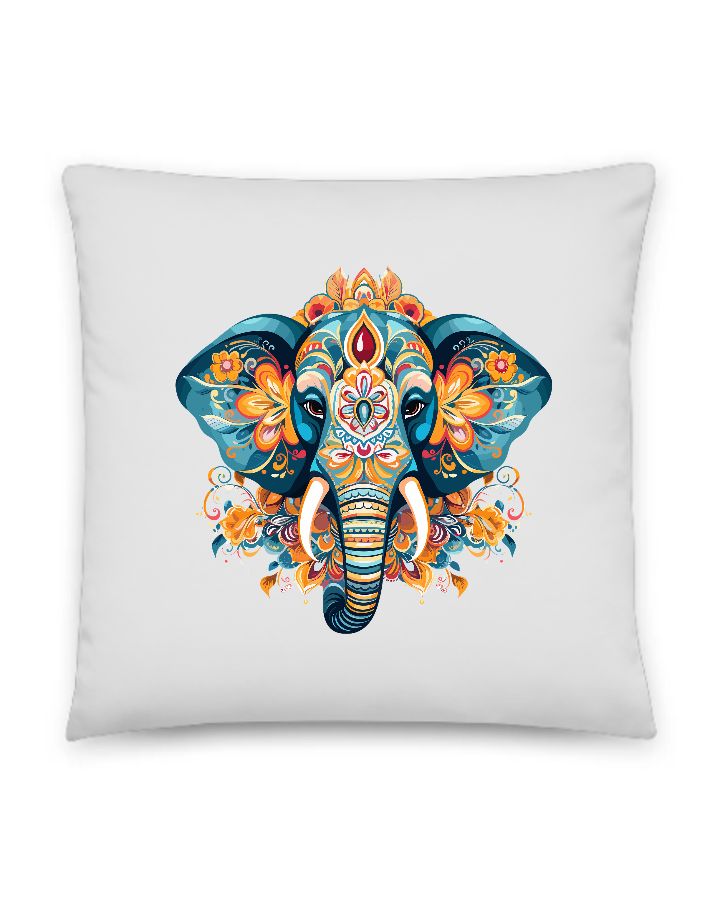 elephant ornamemted - Front