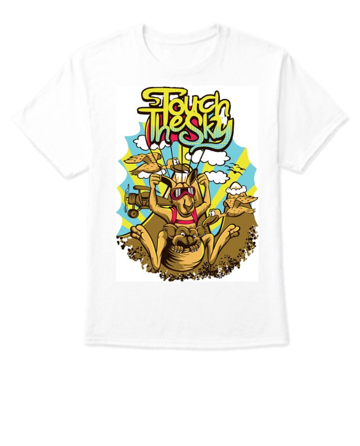 evergreendesigns | half hand T-shirt - Front