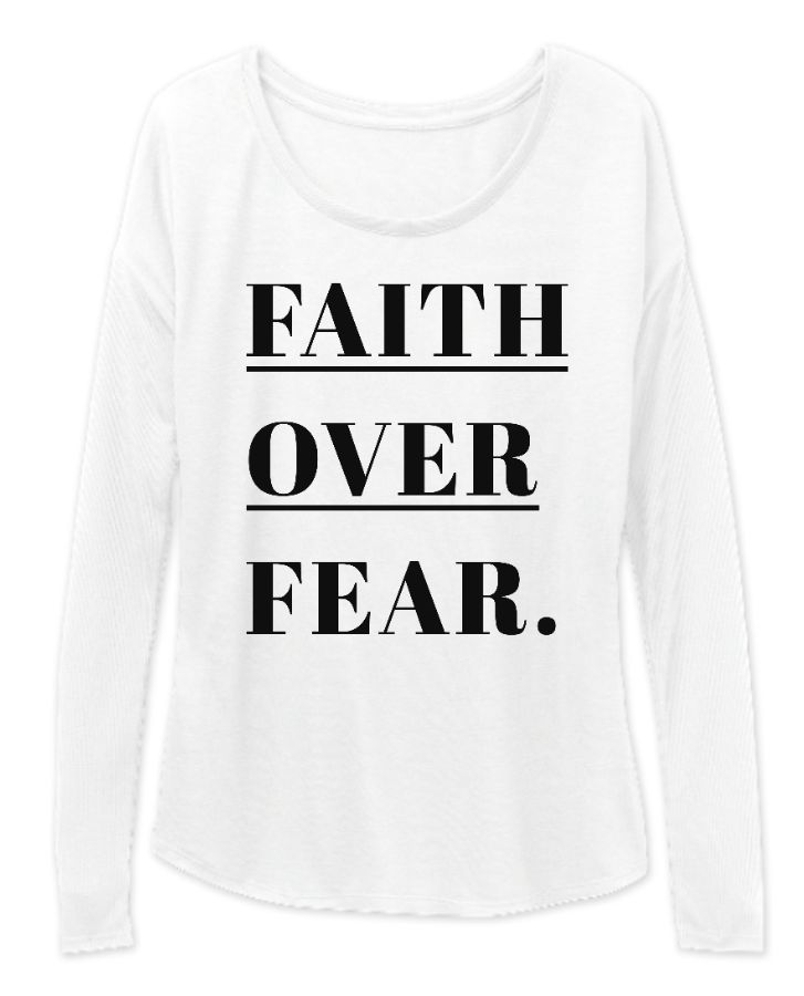 faith over fear - Front