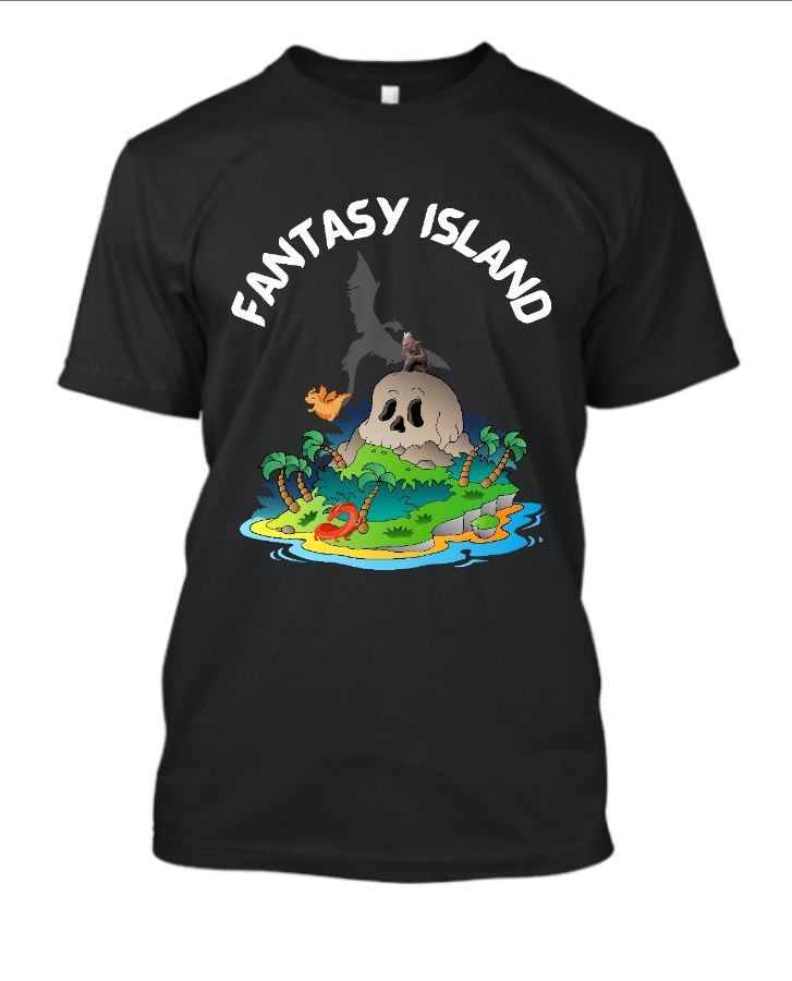 fantasy island t-shirt - Front