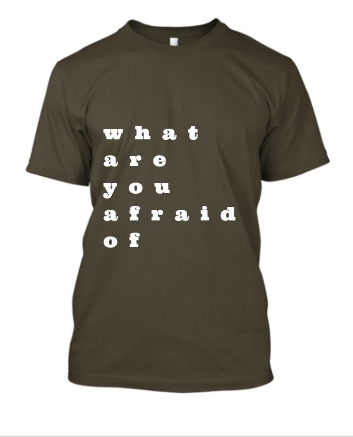 What are you afraid of! - Front