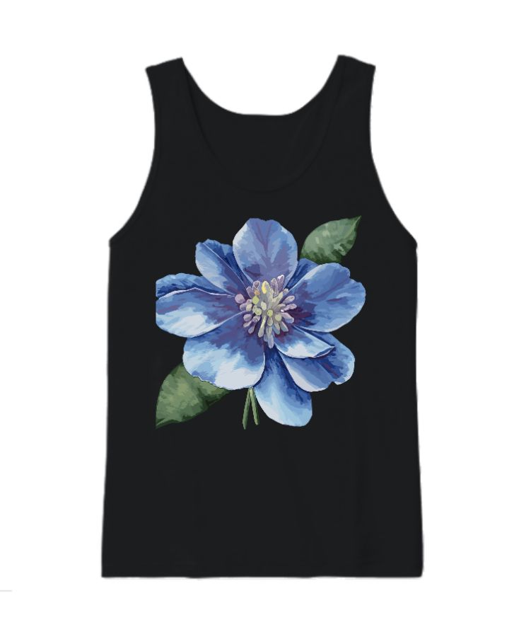 flower tank top - Front