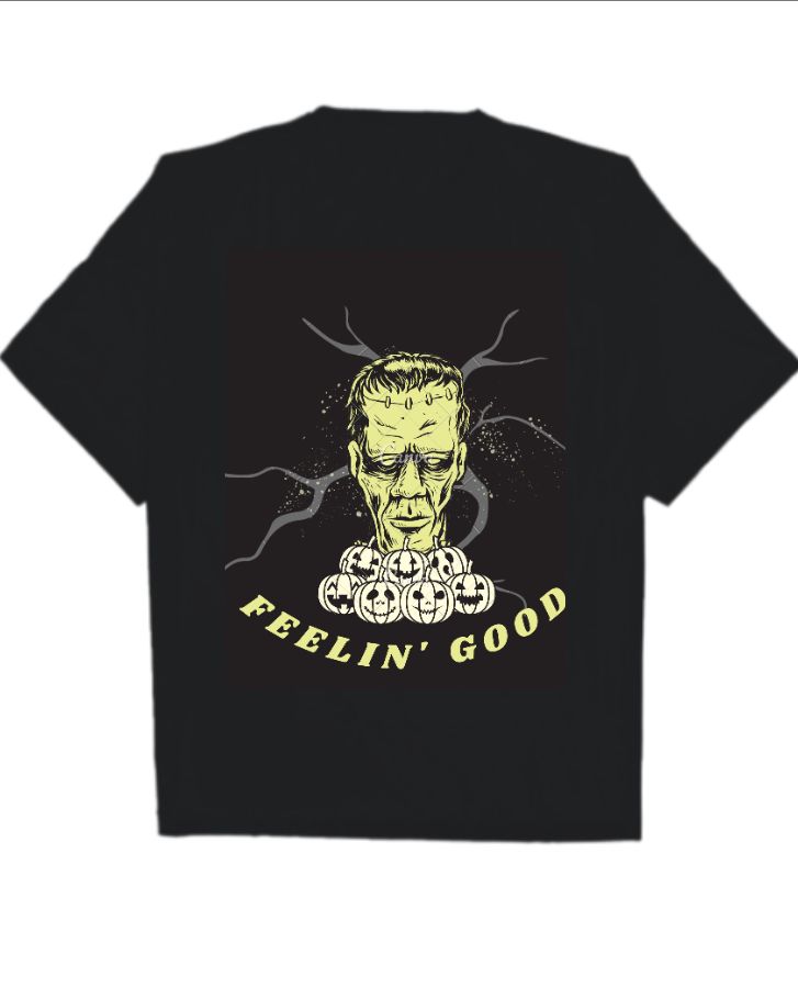 freaky oversized T-shirt - Front