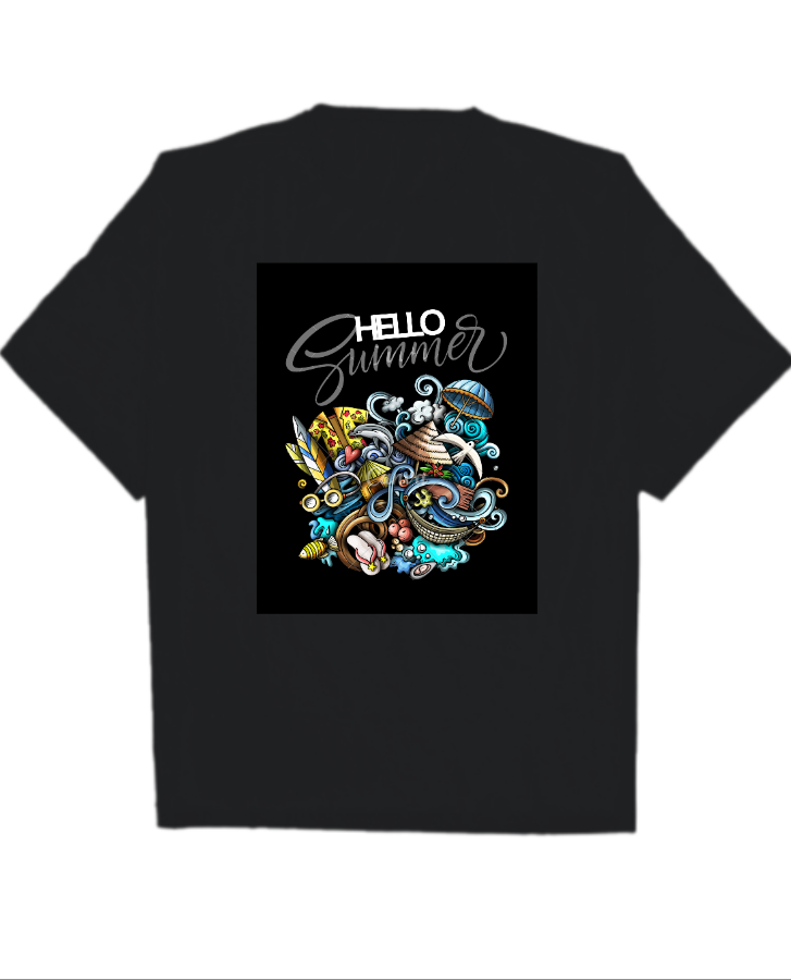 hello summer t-shirt  - Front