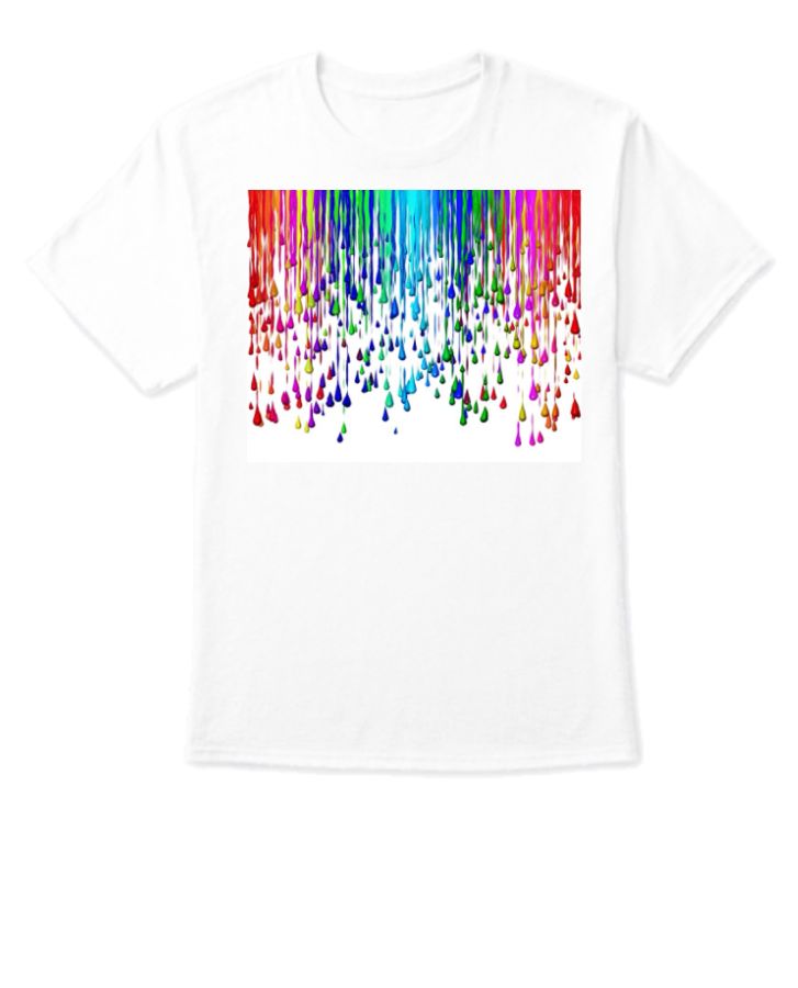 full of colour tshirt - Front