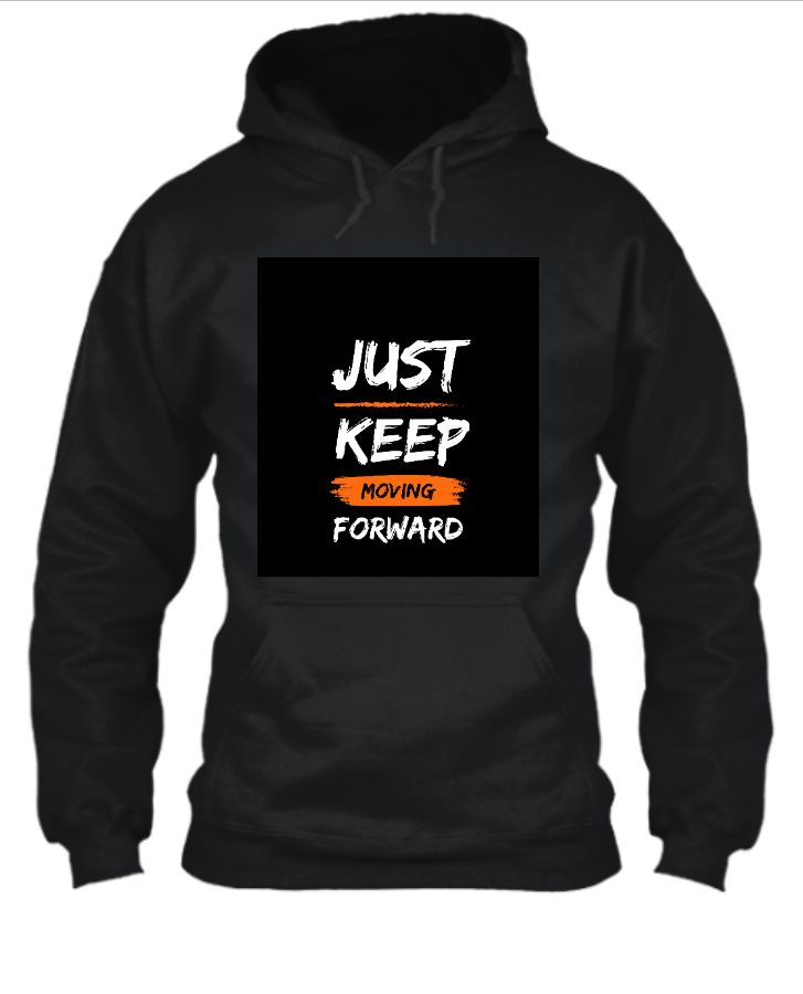 full sized hoodie with a best design  - Front