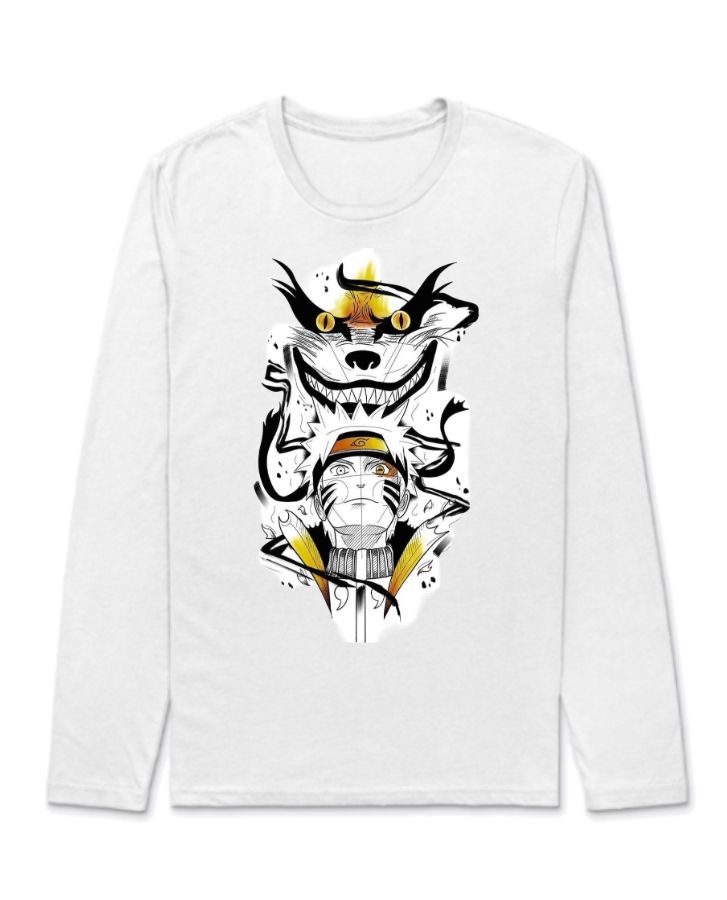 fullsleve naruto anime tshirt - Front