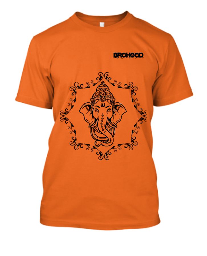 ganapati t-shirt brohood - Front