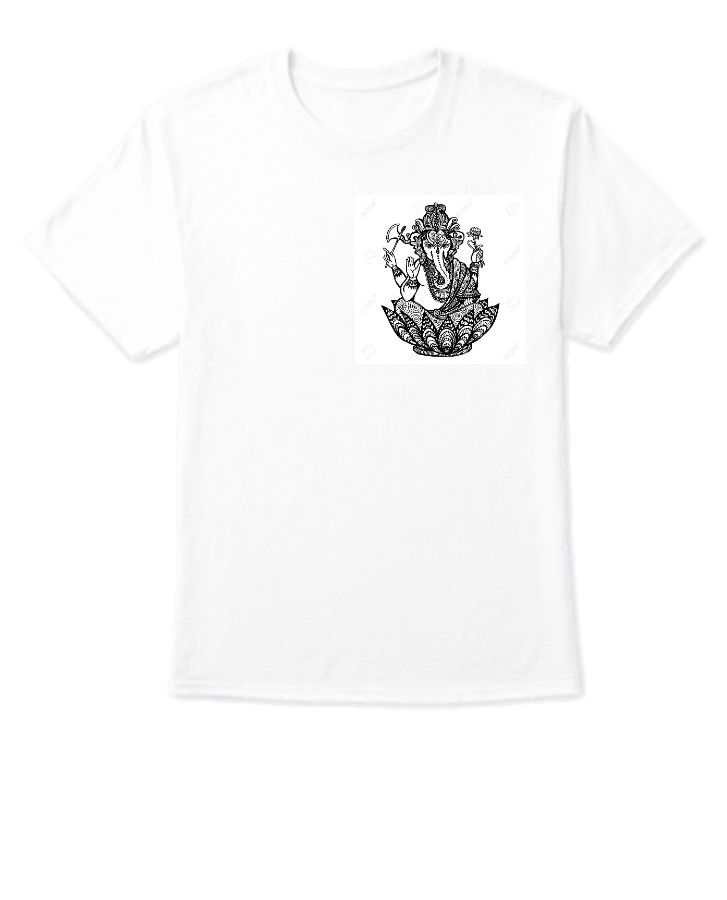 ganpati print - Front