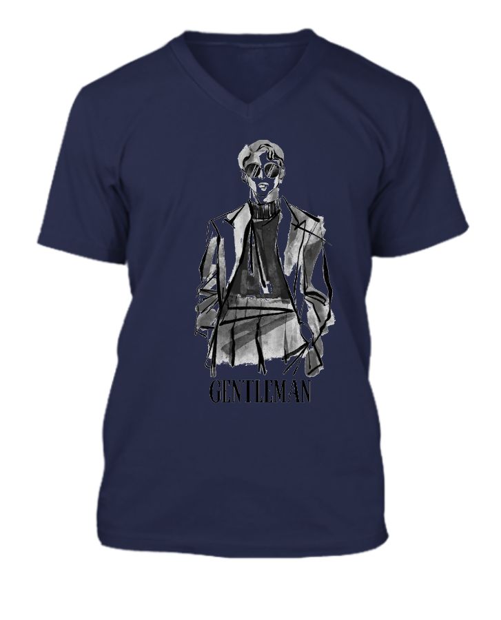 gentleman t-shirt / jayesh prjapati - Front