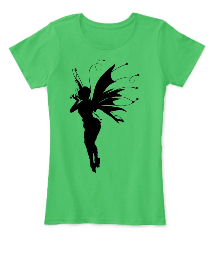 girls t-shirt(green color) - Front