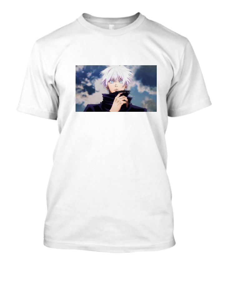 gojo six eyes t shirt - Front