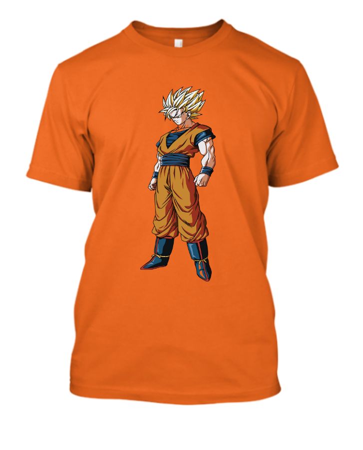 goku cartoon t shirt\ - Front