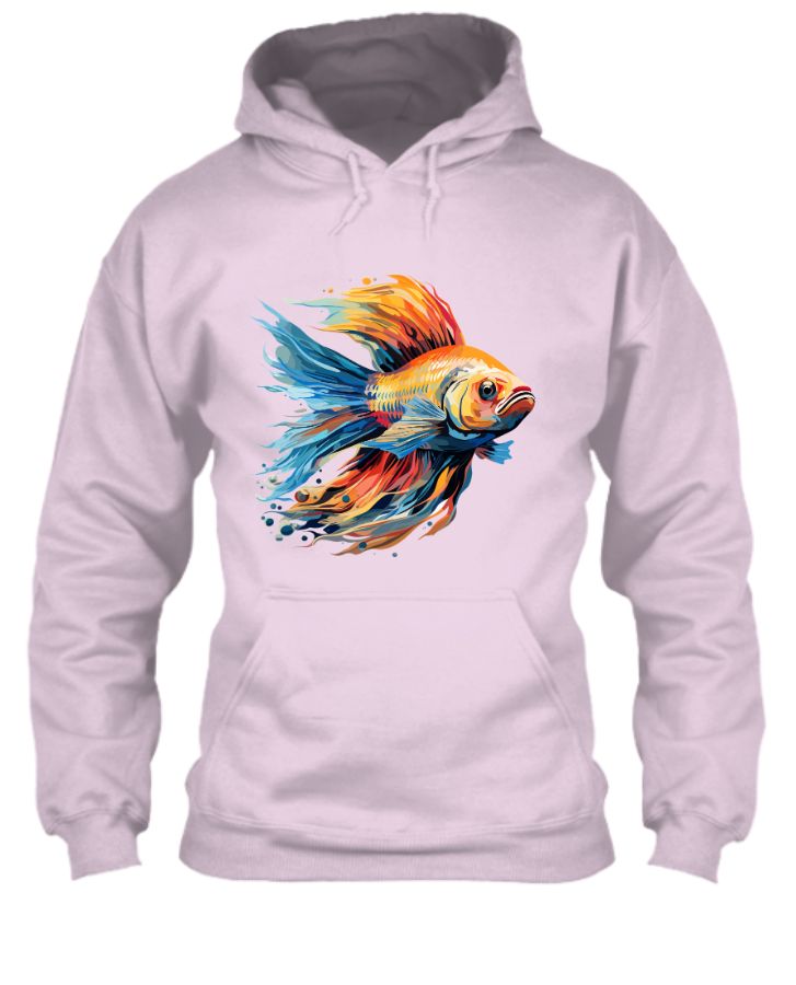 gold Fish design, T-Shirts - Front