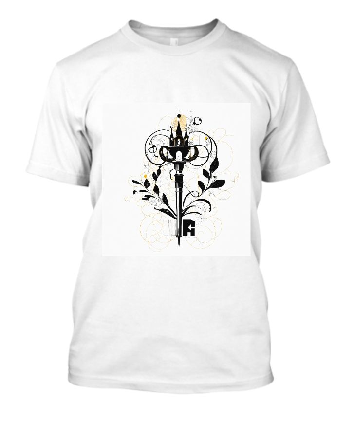 golden key logo  t-shirts - Front