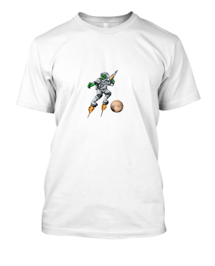 green and yellow half sleeve t shirt - Front