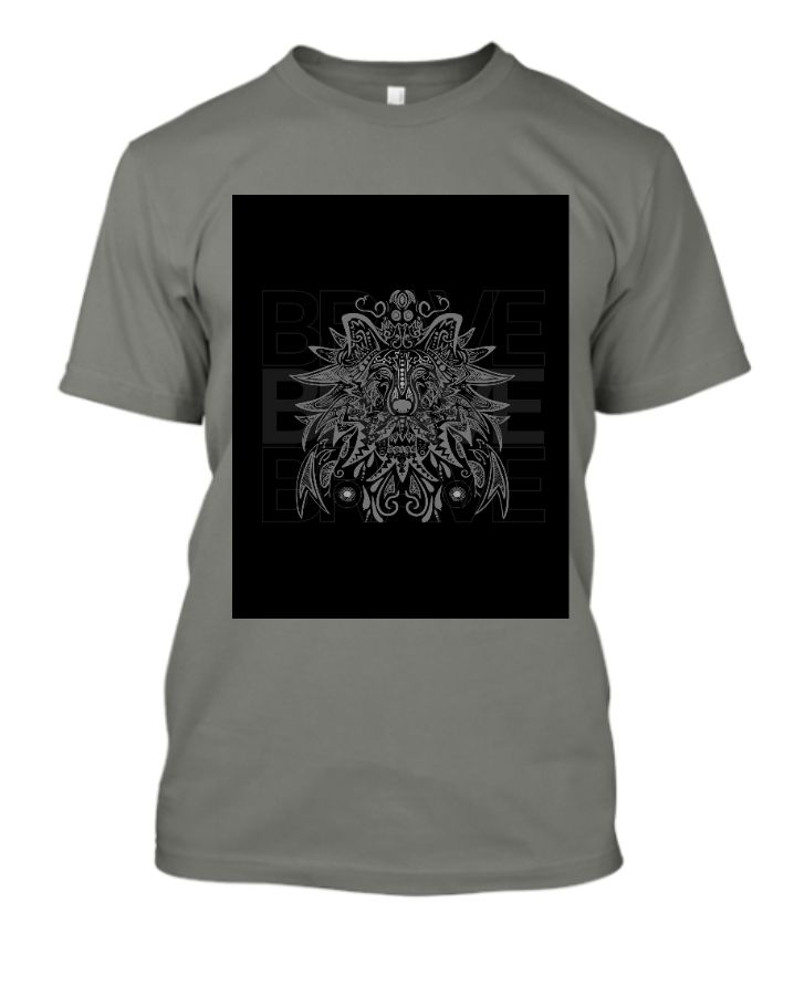 grey t-shirt - Front