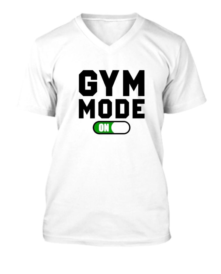 gym v neck - Front