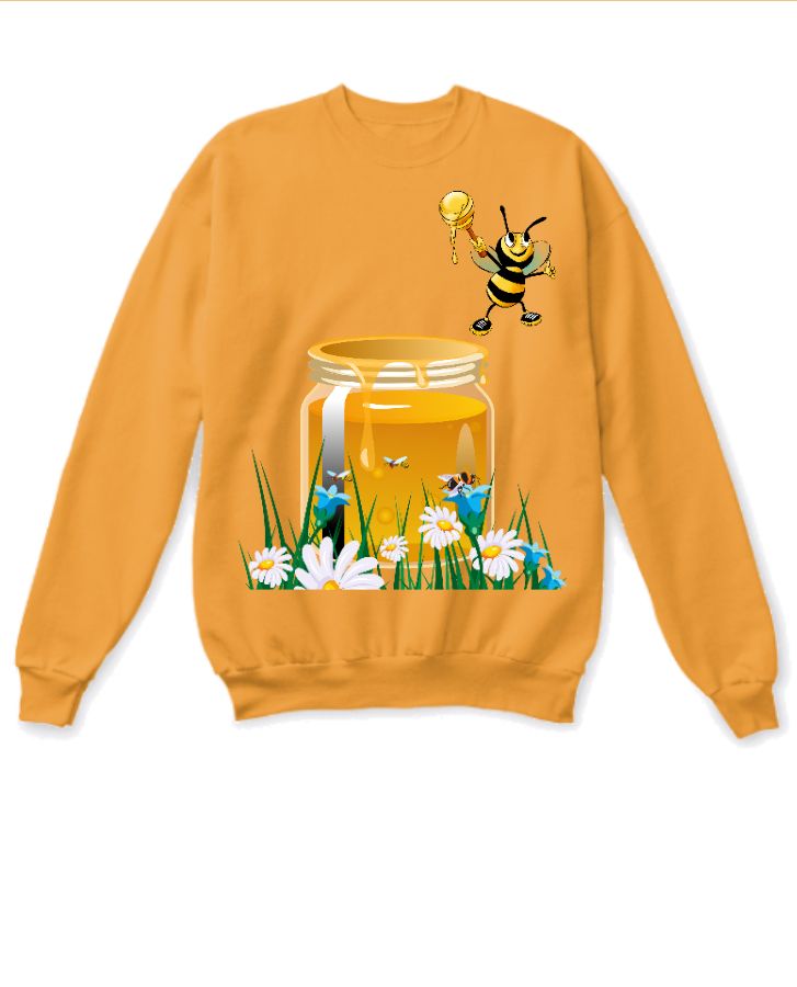 honey bee Sweatshirt - Front