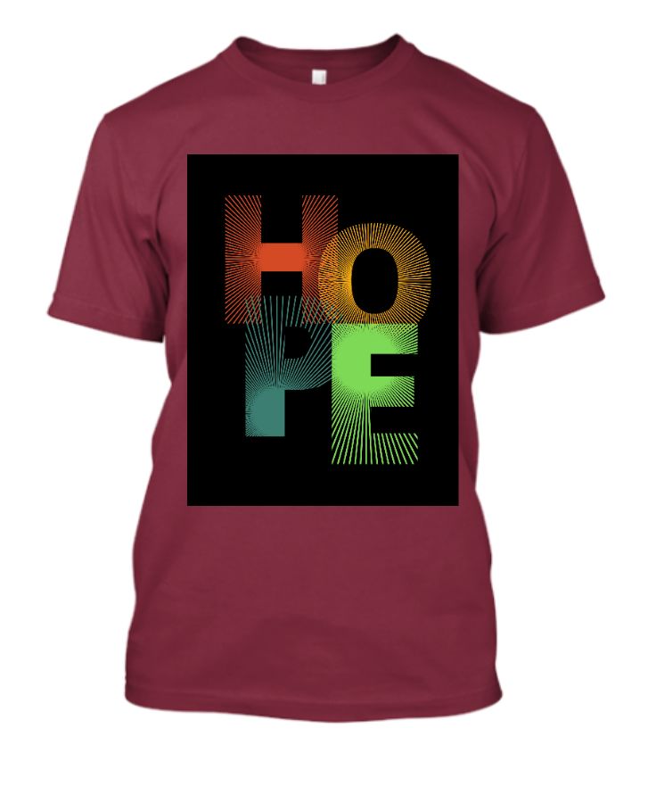 Hope Stylish T-shirt for Men's - Trendy Tshirt's - Front