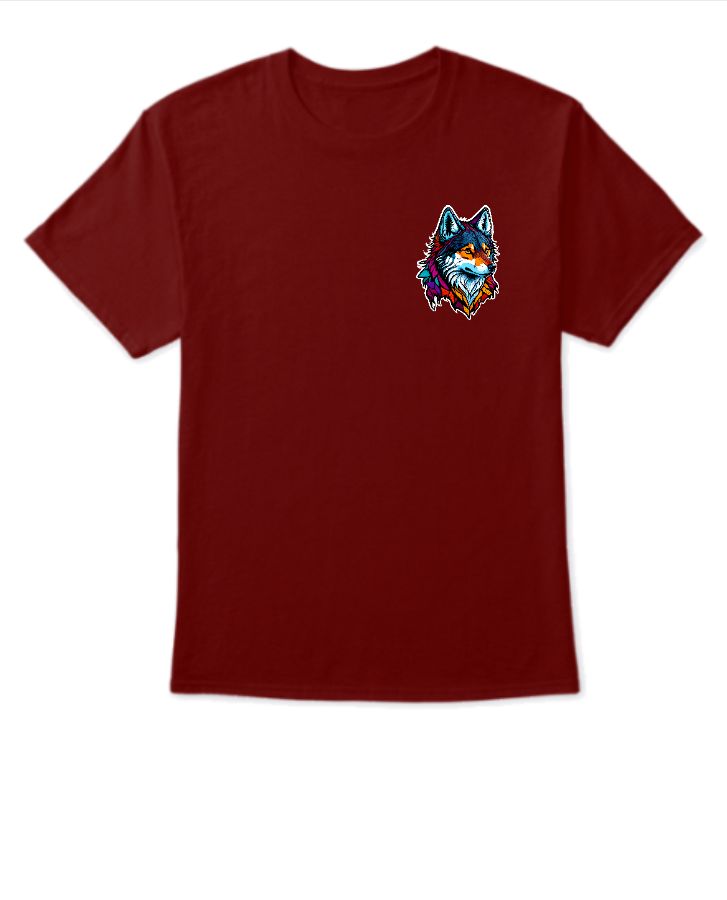 Difference of Opinion Printed Men Round Neck - Front