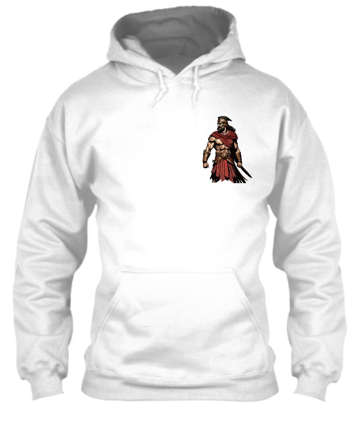BLACK HOODIE  - Front